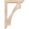 Ekena Millwork Westlake Slat Smooth Bracket w/ Offset Brace, Douglas Fir, 5 1/2"W x 26"D x 38"H BKT0604X26X38WTL06SDF - alternate 4